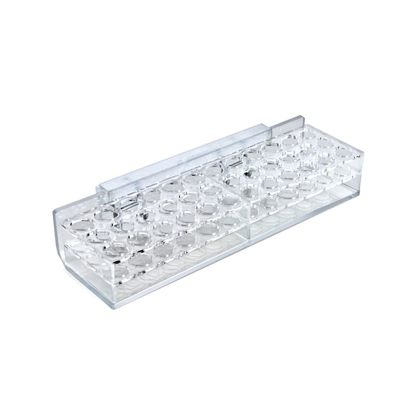 Azar Displays 36-Compartment Tray - oval slot .5" x .625", PK2 225522 - main
